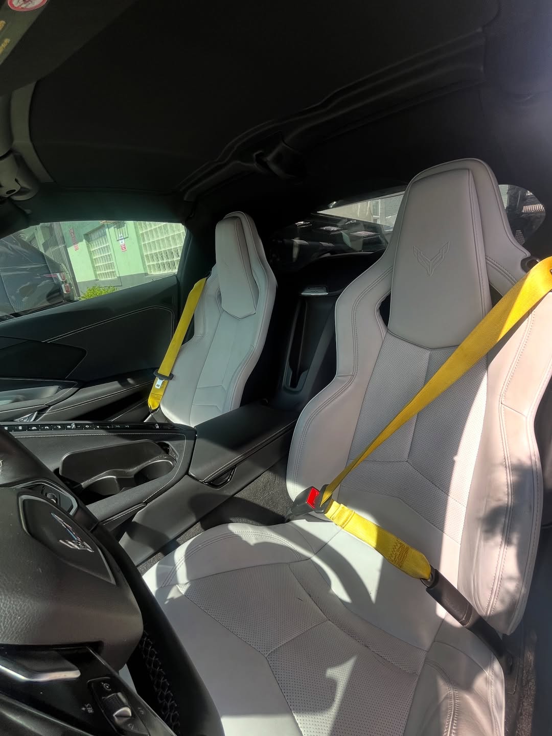 2023 C8 CORVETTE WHITE ON WHITE